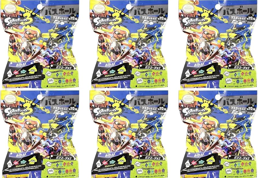 Amazon | サンアート スプラトゥーン3 マスコット入りバスボール SPT Amazon | サンアート スプラトゥーン3 マスコット入りバスボール SPT